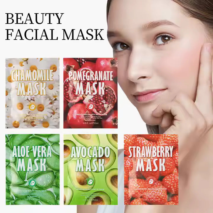 Multi-functional fruit masks