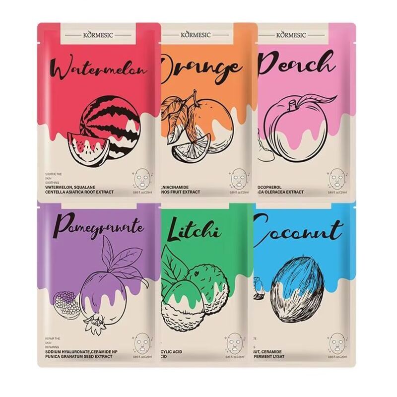 Multi-functional fruit masks