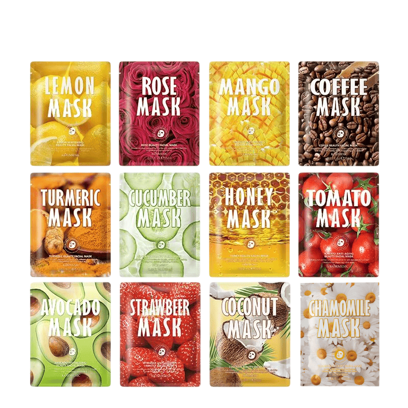 Multi-functional fruit masks