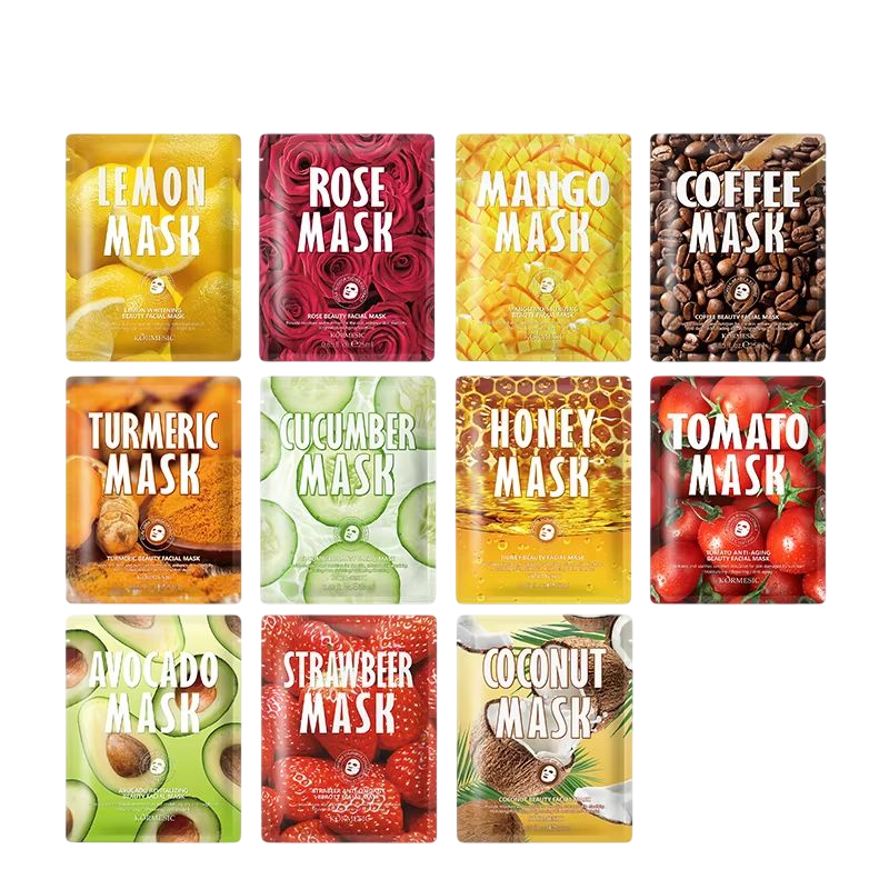 Multi-functional fruit masks