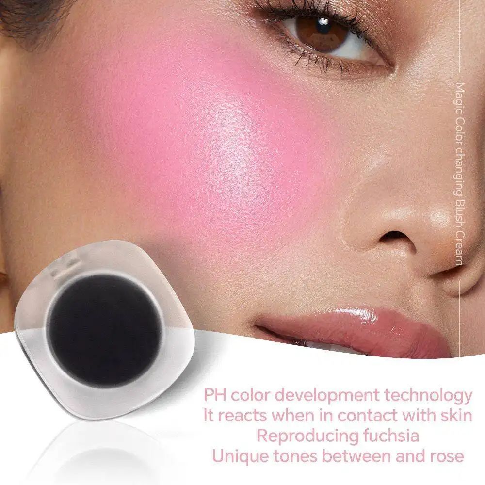 Colour changing PH lip and cheek balm