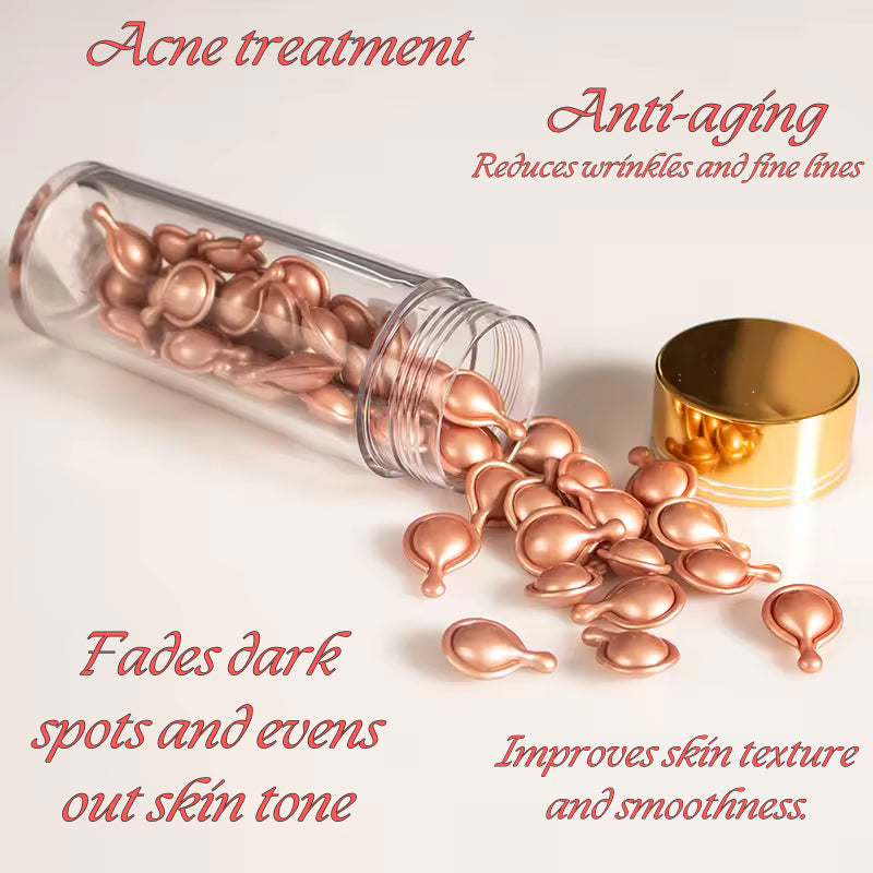 Retinol Ceramide Facial Serum Capsules for Acne/Pigmentation