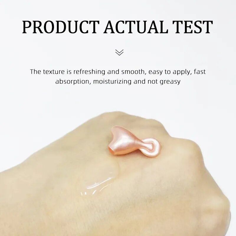 Squalene Hyaluronic Acid Hydra Glow Facial Serum Capsules